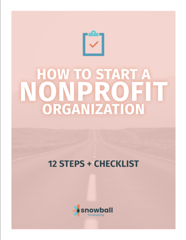 how to start a nonprofit organization